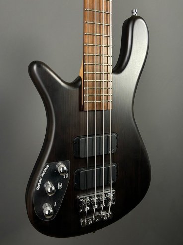 Warwick Rockbass Streamer Standard 2HB Black OMC Chorme Left 4 Corde
