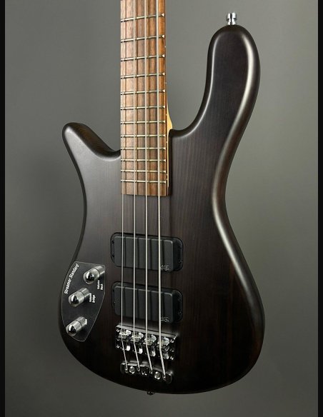 Warwick Rockbass Streamer Standard 2HB Black OMC Chorme Left 4 Corde