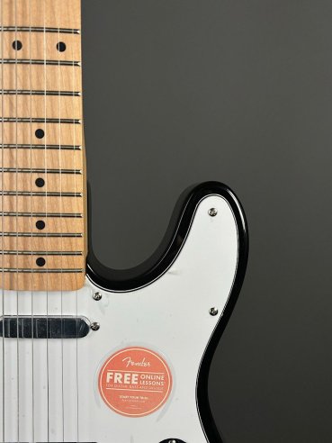 Squier Affinity Telecaster Maple Fingerboard Black