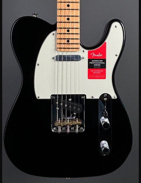 Fender American Professional Telecaster Maple Fingerboard Black