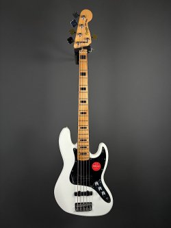 Squier Vintage Modified '70 Jazz Bass Olympic White 5 Corde 2