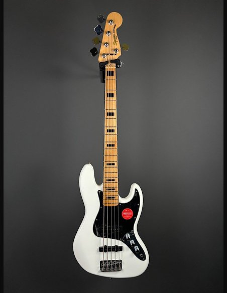 Squier Vintage Modified '70 Jazz Bass Olympic White 5 Corde