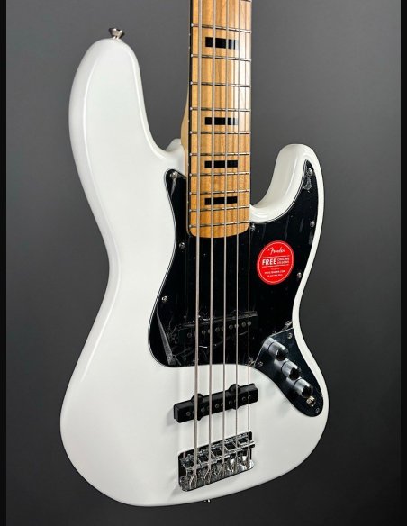 Squier Vintage Modified '70 Jazz Bass Olympic White 5 Corde