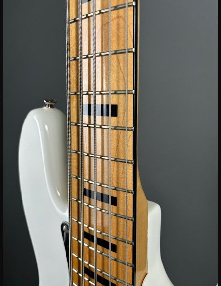 Squier Vintage Modified '70 Jazz Bass Olympic White 5 Corde