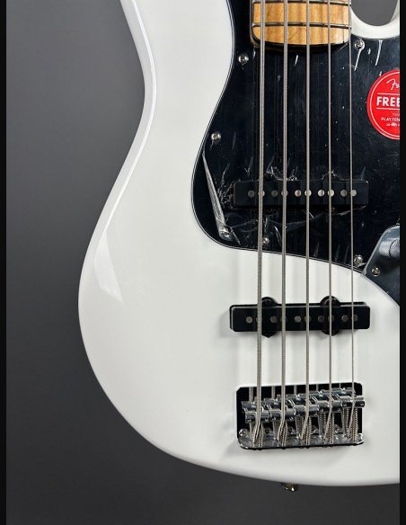 Squier Vintage Modified '70 Jazz Bass Olympic White 5 Corde