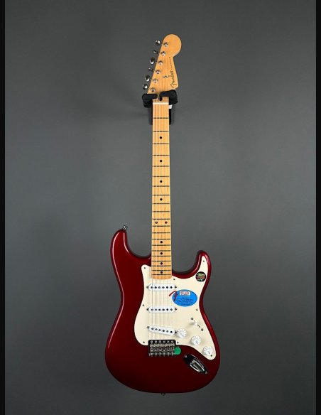 Fender Stratocaster J. Vaughan Tex Mex Candy Apple Red