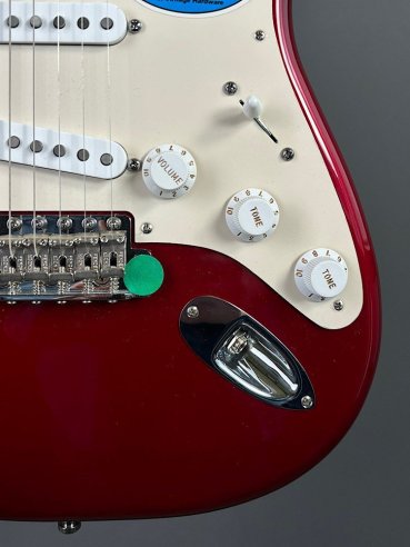 Fender Stratocaster J. Vaughan Tex Mex Candy Apple Red