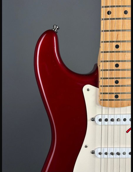 Fender Stratocaster J. Vaughan Tex Mex Candy Apple Red