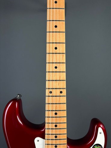 Fender Stratocaster J. Vaughan Tex Mex Candy Apple Red