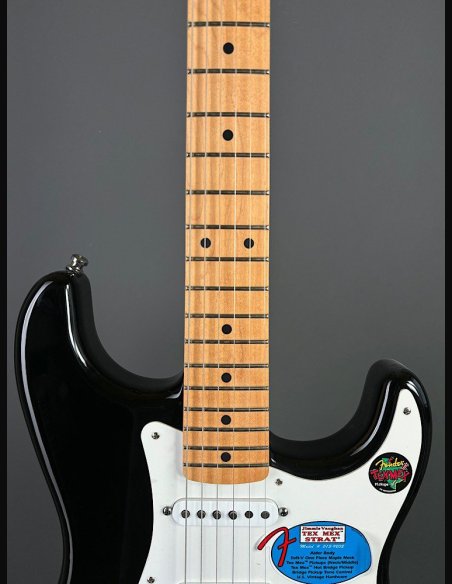 Fender Stratocaster J. Vaughan Tex Mex Black