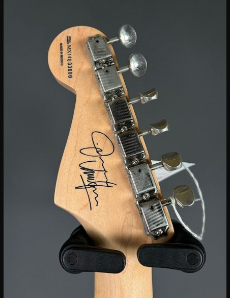Fender Stratocaster J. Vaughan Tex Mex Black