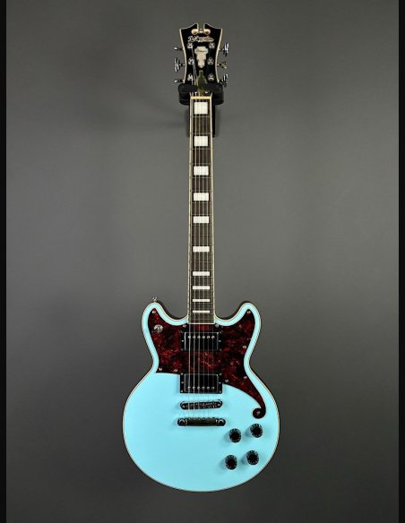 D'Angelico Premier Brighton Sky Blue Chitarra Elettrica Solid Body