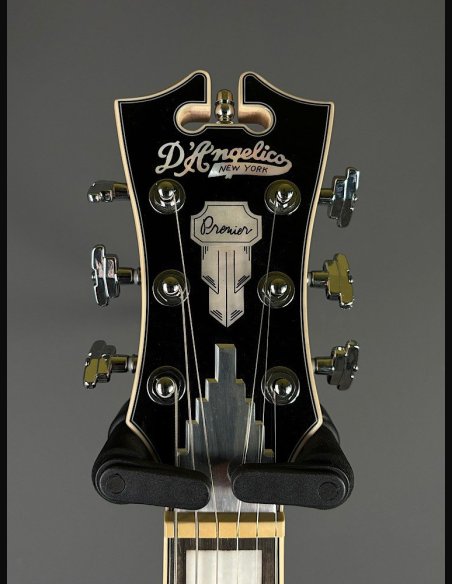 D'Angelico Premier Brighton Sky Blue Chitarra Elettrica Solid Body