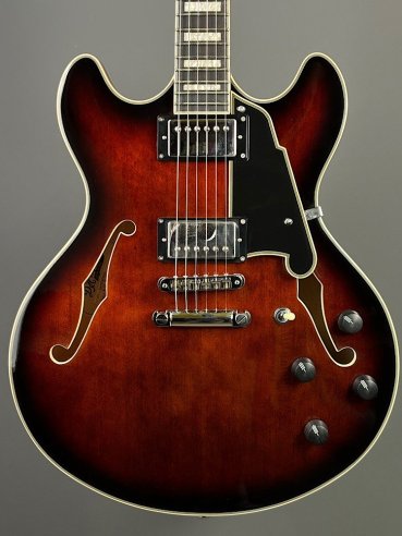 D'Angelico Premier DC Brown Burst