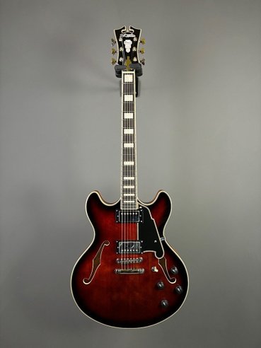 D'Angelico Premier DC Brown Burst