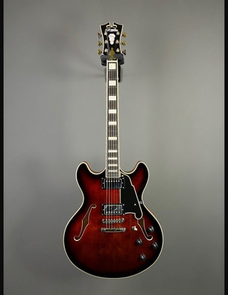 D'Angelico Premier DC Brown Burst