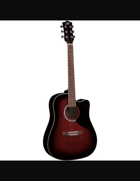 Eko Ranger 6 Red Sunburst Chitarra Folk
