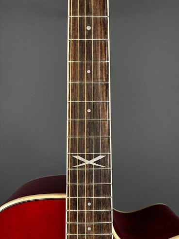 Eko NXT A100CE See Through Red Chitarra Folk Elettrificata