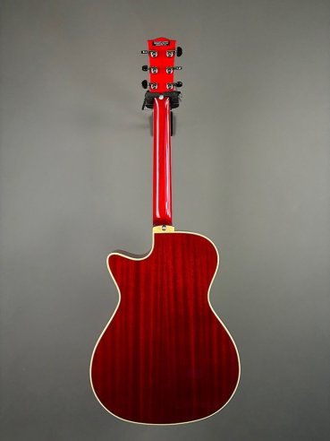 Eko NXT A100CE See Through Red Chitarra Folk Elettrificata