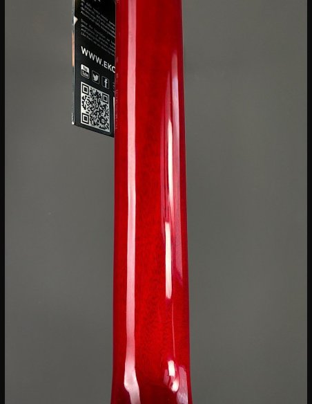 Eko NXT A100CE See Through Red Chitarra Folk Elettrificata