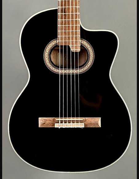 Takamine GC6CE Black Chitarra Classica Elettrificata
