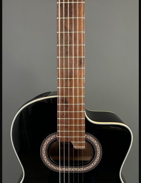 Takamine GC6CE Black Chitarra Classica Elettrificata