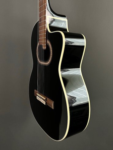 Takamine GC6CE Black Chitarra Classica Elettrificata