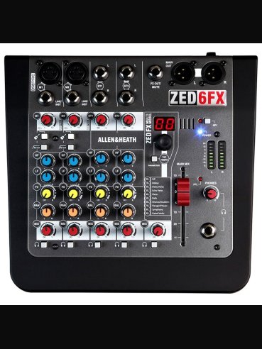 Allen & Heath Zed-6FX Mixer