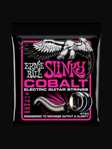 Ernie Ball 2723 Cobalt Slinky 009-042 Muta Corde Chitarra Elettrica