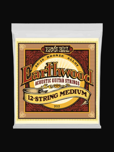 Ernie Bal 2012 Earthwood 80/20 Bronze 011-052 12 Corde Chitarra Folk