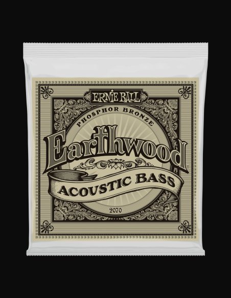 Ernie Ball 2070 Earthwood Phosphor Bronze 045-095 Muta Corde Basso Acustico