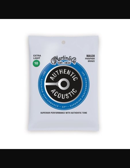 Martin MA530 Phosphor Bronze 010-047 Muta Corde Chitarra Folk