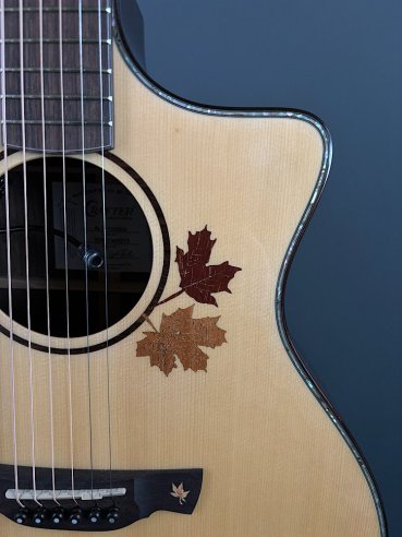 Crafter AL G-1000 CE c/HC-DG Natural Chitarra Folk Elettrificata