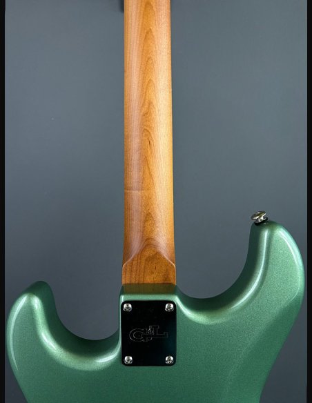 G&L Legend Legacy SSS Sage Green Metallic