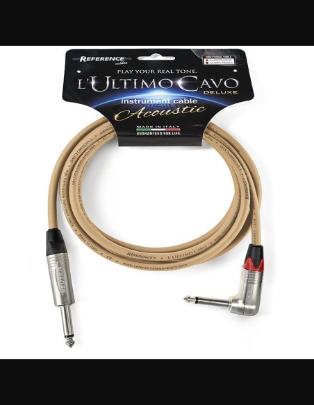 Reference ULTIMO RIC-DELUXE-BG-JJR-4,5 Neutrik per Chitarra Acustica