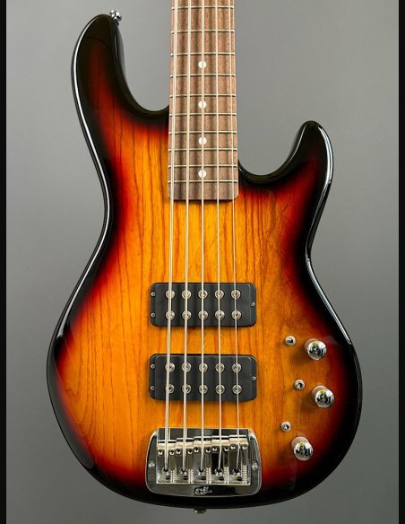 G&L L2500 Tribute Rosewood Fingerboard 3 Color Sunburst 5 Corde