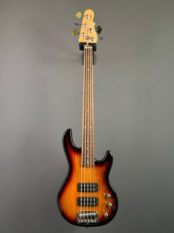 G&L L2500 Tribute Rosewood Fingerboard 3 Color Sunburst 5 Corde 2