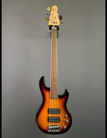G&L L2500 Tribute Rosewood Fingerboard 3 Color Sunburst 5 Corde