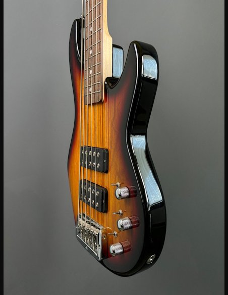 G&L L2500 Tribute Rosewood Fingerboard 3 Color Sunburst 5 Corde