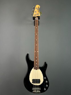 Music Man Sterling Black Rosewood Fingerboard White Pickguard 2