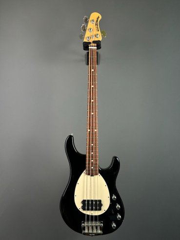 Music Man Sterling Black Rosewood Fingerboard White Pickguard