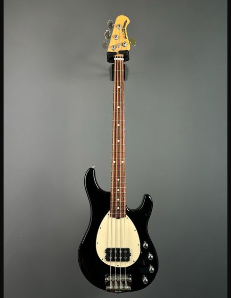 Music Man Sterling Black Rosewood Fingerboard White Pickguard