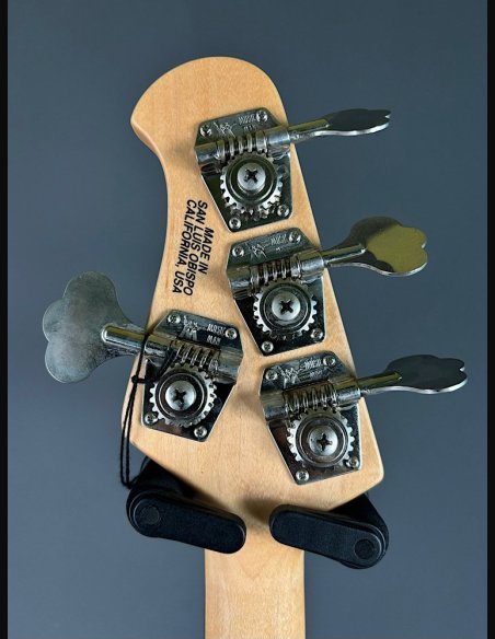 Music Man Sterling Black Rosewood Fingerboard White Pickguard