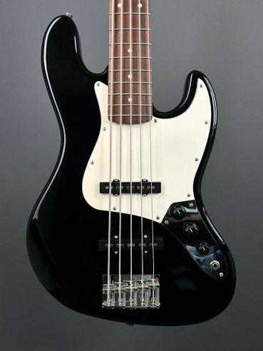 Squier Affinity Series Jazz Bass V Strings Black