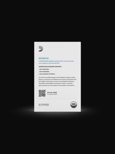 D'Addario RSRV Organic Reserve Bb Clarinet 3,5