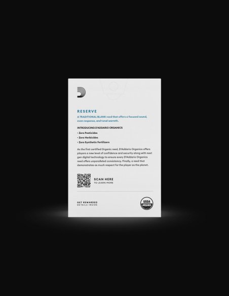 D'Addario RSRV Organic Reserve Bb Clarinet 3,5
