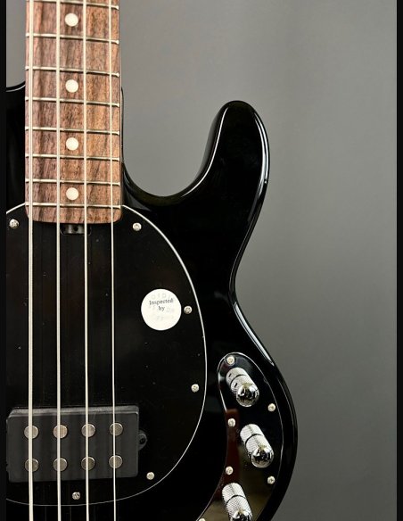 Music Man Sterling Ray 34 Black Rosewood Black Pickguard