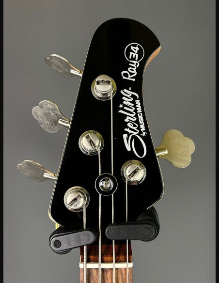 Music Man Sterling Ray 34 Black Rosewood Black Pickguard