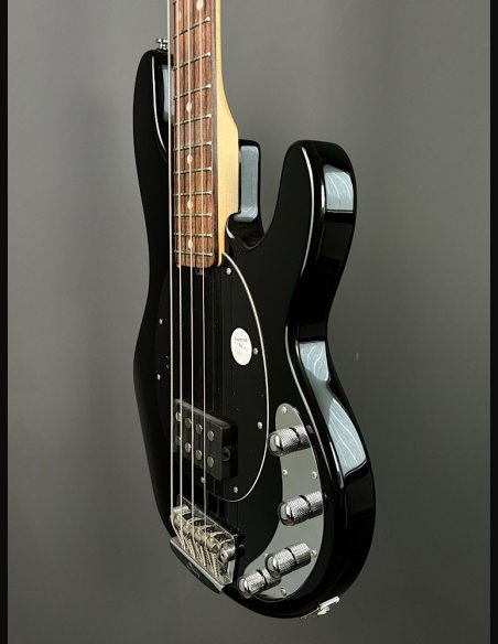 Music Man Sterling Ray 34 Black Rosewood Black Pickguard