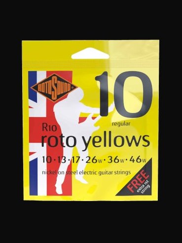 Rotosound R10 Yellow 010-046